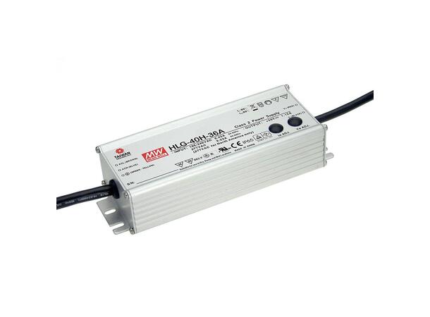 LED driver HLG 12V 0-40W IP67