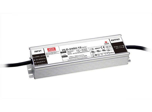 LED driver HLG 24V 0-240W IP67